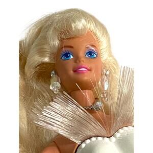 Barbie Twinkle Lights 10390 1993 Vtg Blonde Blue Eyes Nude Untested Fiber Optic